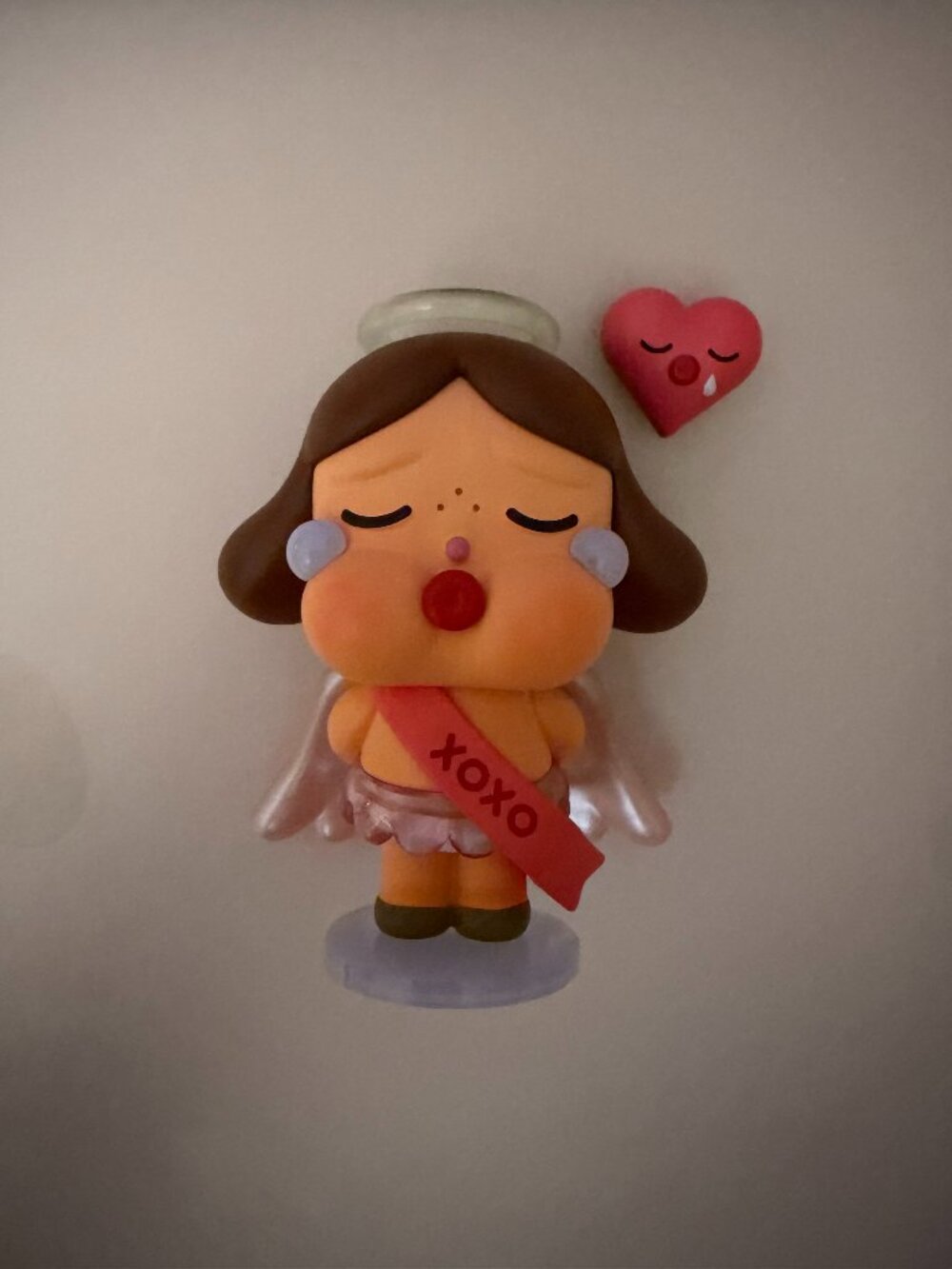 Authentic POP MART Crybaby "Crying For Love" Series-  Kiss Kiss Angel Vers